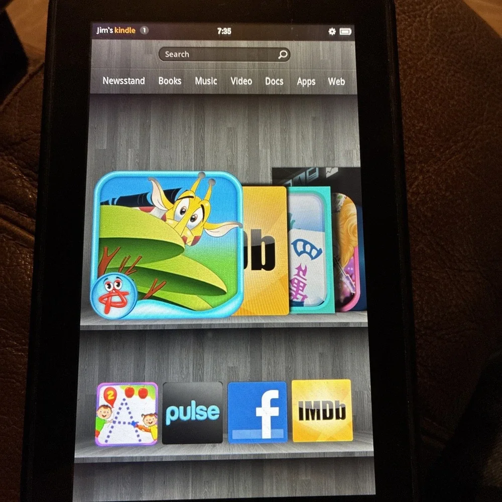 kindle fire working great unsure year or system